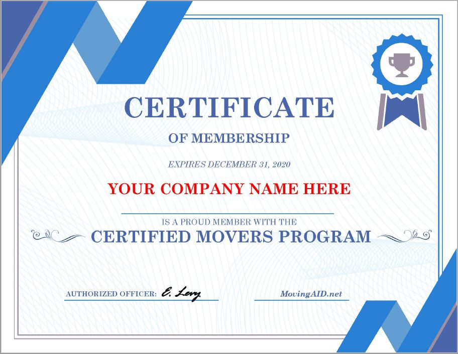 ARBITRATION PROGRAM Moving Claims Arbitration Program For Movers